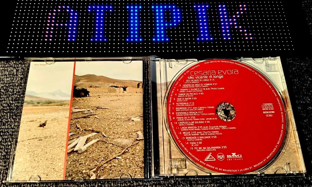 🌊 Cesaria Evora - São Vicente De Longe - CD Lusafrica/RCA - Colecionador 💎 – photo 3